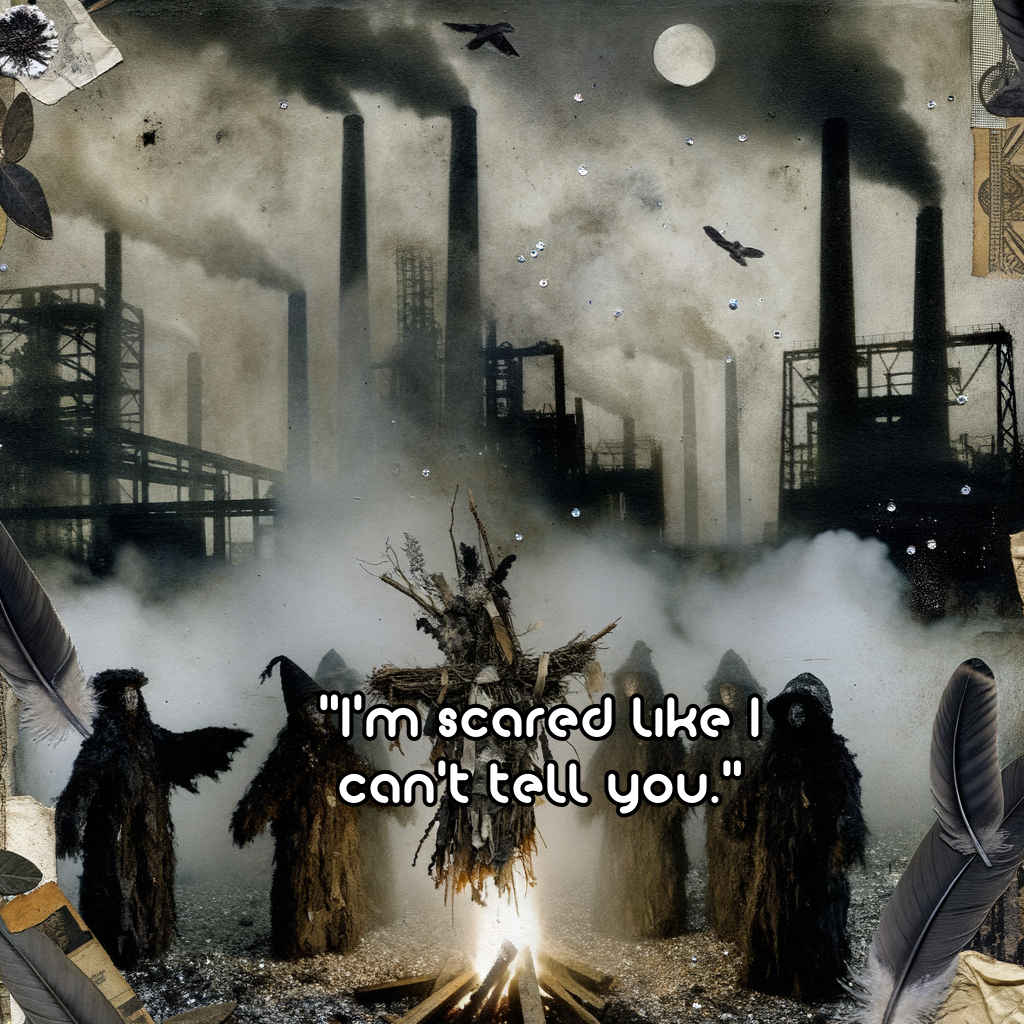 "I'm scared like I can't tell you."