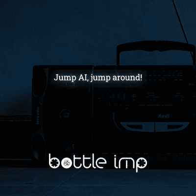 Jump AI, jump around! cover art